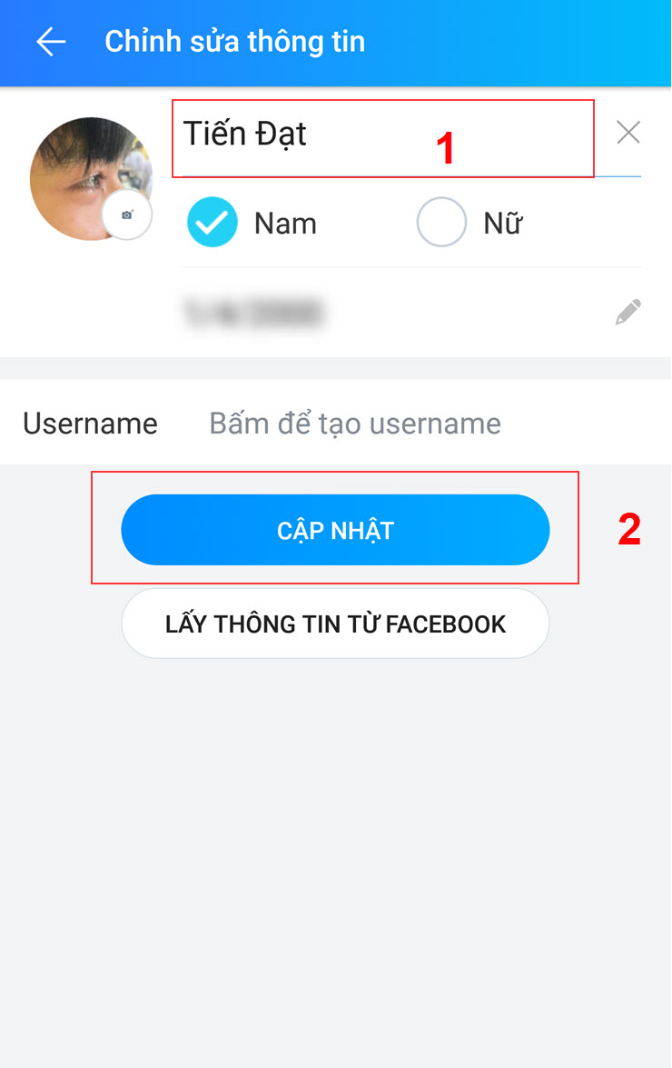 Instructions on how to rename Zalo extremely fast and easy Picture 5