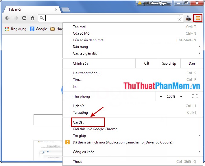 Instructions on how to restore the factory settings for Chrome, Firefox, Internet Explorer Picture 1