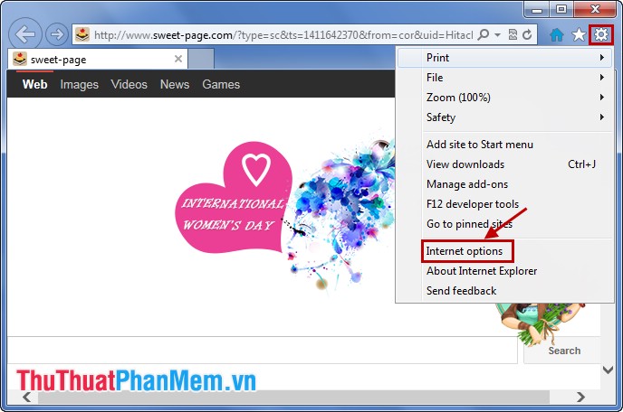 Instructions on how to restore the factory settings for Chrome, Firefox, Internet Explorer Picture 9