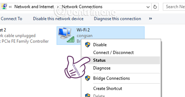 Instructions on how to retrieve saved Wi-Fi passwords on computers and laptops Picture 5
