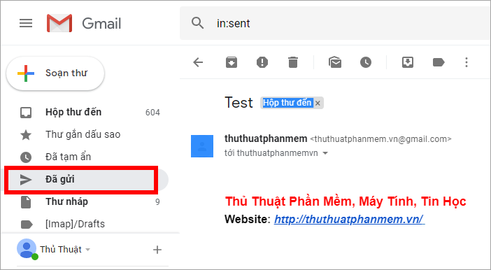 Instructions on how to send mail with Gmail Picture 17