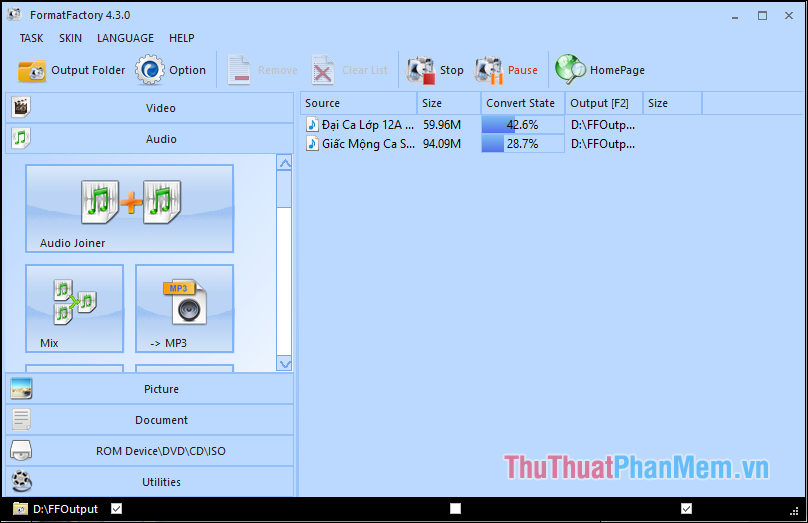 Instructions on how to separate music from videos Picture 6