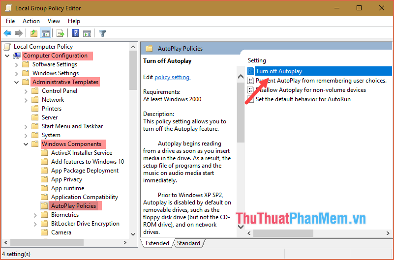 Instructions on how to set, customize, turn on, turn off Autoplay on Windows 10 Picture 7