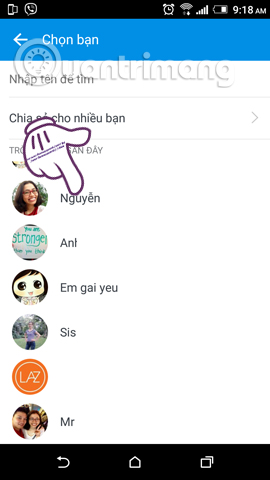 Instructions on how to share and send GIF images via Zalo Picture 12