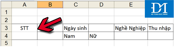 Instructions on how to split cells in Excel 2003 and 2007 Picture 8