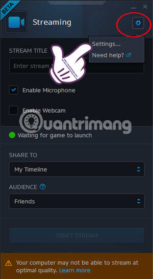 Instructions on how to stream Overwatch and Hearthstone to Facebook Picture 11