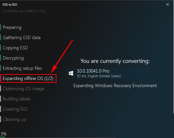 Instructions on how to transfer ESD file to ISO for Win XP, 7,8,10 Picture 3