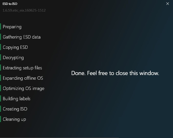 Instructions on how to transfer ESD file to ISO for Win XP, 7,8,10 Picture 4