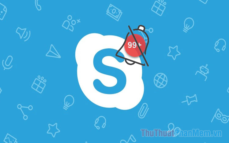 Instructions on how to turn off notifications on Skype Picture 1