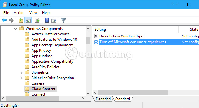Instructions on how to turn off suggestions (Suggested Apps) on Windows 10 Picture 5