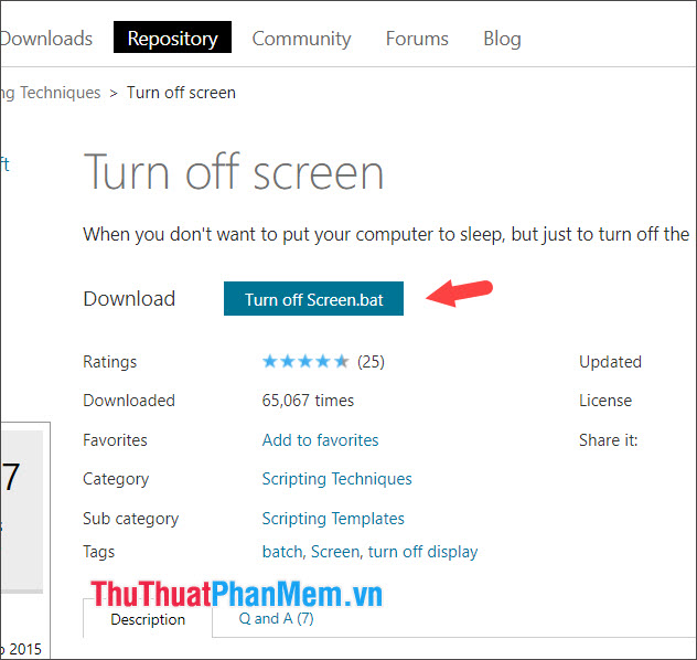 Instructions on how to turn off the Laptop screen Picture 16