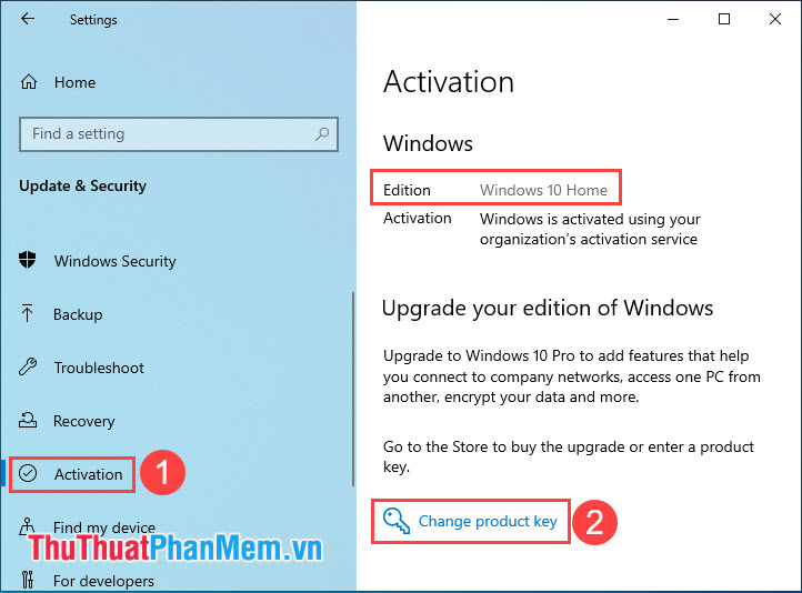 Instructions on how to upgrade Windows 10 Home to Pro Picture 4
