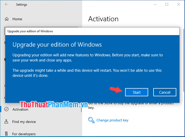 Instructions on how to upgrade Windows 10 Home to Pro Picture 6