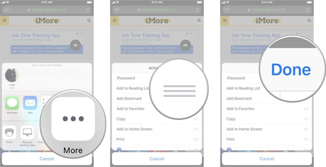 Instructions on how to use action extension on iPhone and iPad Picture 4