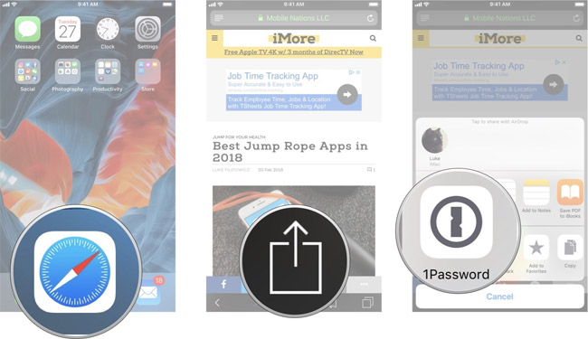 Instructions on how to use action extension on iPhone and iPad Picture 5