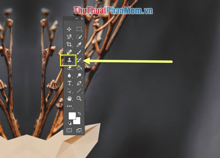 Instructions on how to use Clone Stamp in Photoshop Picture 2