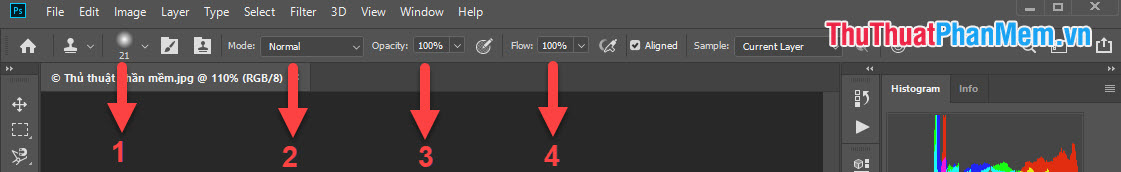 Instructions on how to use Clone Stamp in Photoshop Picture 4