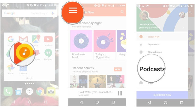 Instructions on how to use Google Play Music Picture 10
