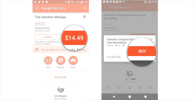 Instructions on how to use Google Play Music Picture 14