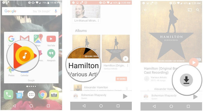 Instructions on how to use Google Play Music Picture 15