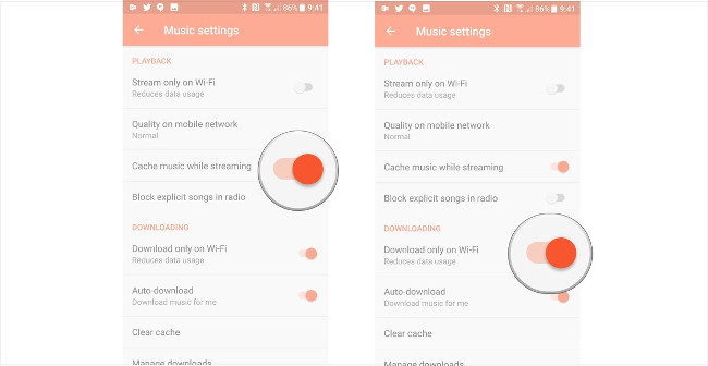 Instructions on how to use Google Play Music Picture 17
