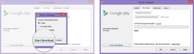 Instructions on how to use Google Play Music Picture 23