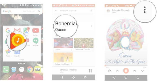 Instructions on how to use Google Play Music Picture 8
