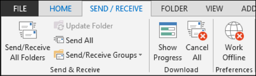 Instructions on how to use Outlook 2013 for new people Picture 9