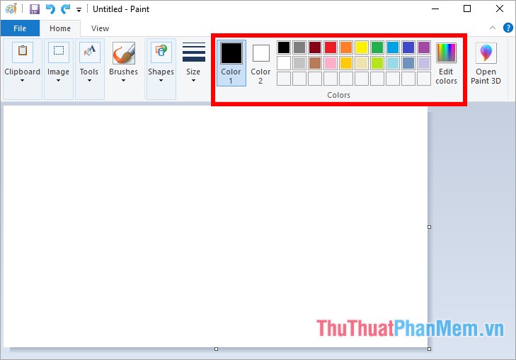 Instructions on how to use Paint in Windows Picture 24