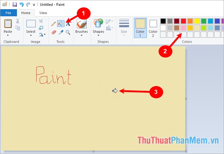Instructions on how to use Paint in Windows Picture 28
