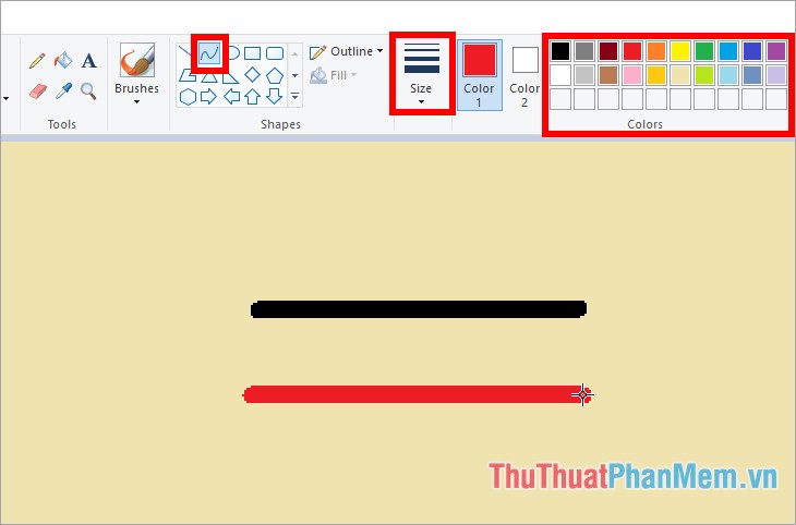 Instructions on how to use Paint in Windows Picture 32