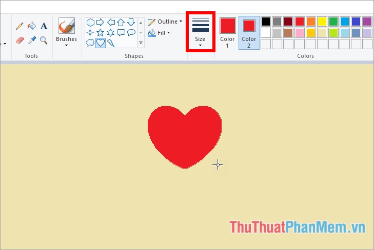 Instructions on how to use Paint in Windows Picture 35