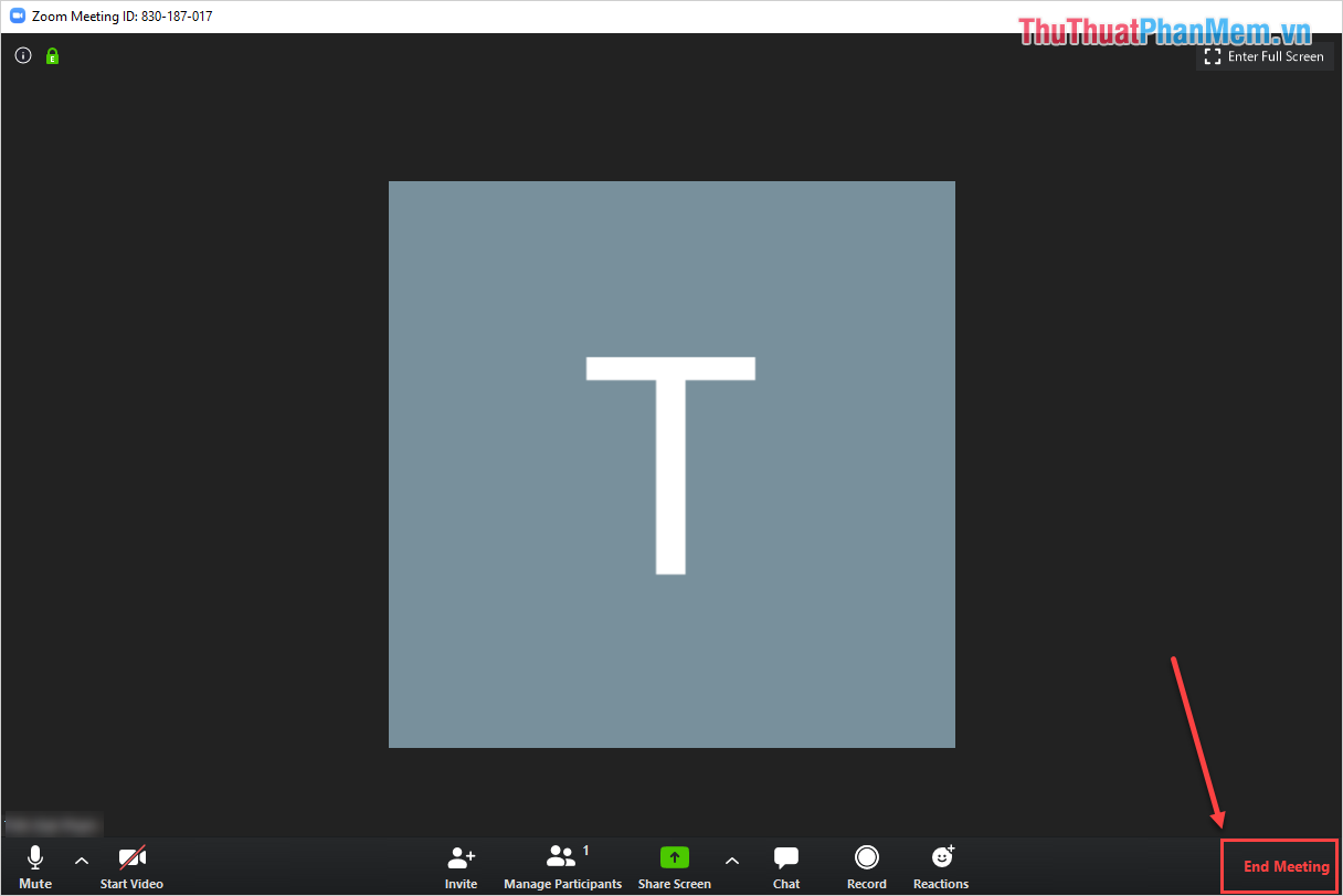 Instructions on how to use the Zoom Meeting application from A to Z Picture 12