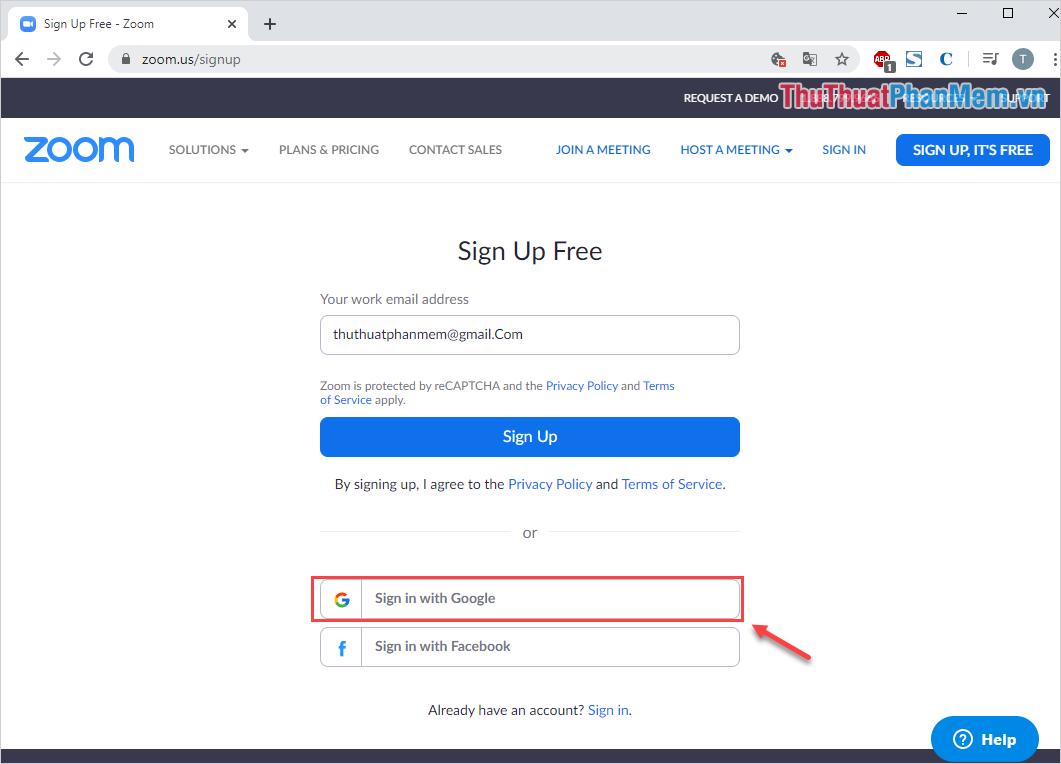 Instructions on how to use the Zoom Meeting application from A to Z Picture 3