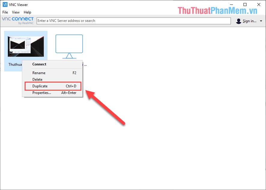 Instructions on how to use VNC Viewer software Picture 13