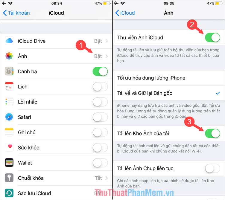 Instructions on how to view photos on iCloud Picture 3