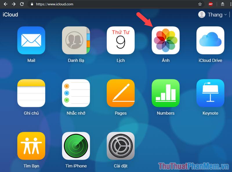 Instructions on how to view photos on iCloud Picture 5