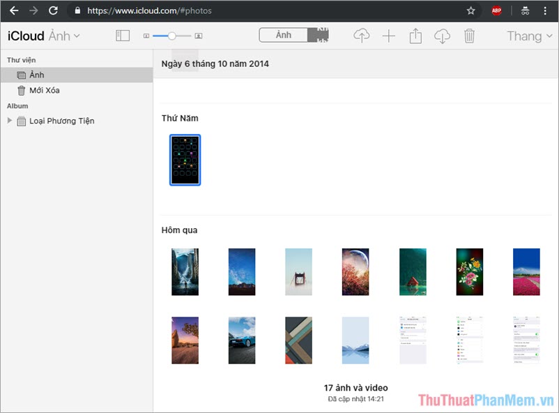 Instructions on how to view photos on iCloud Picture 6