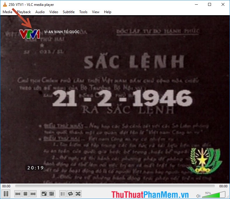 Instructions on how to watch TV online on your computer with VLC Media Player Picture 10