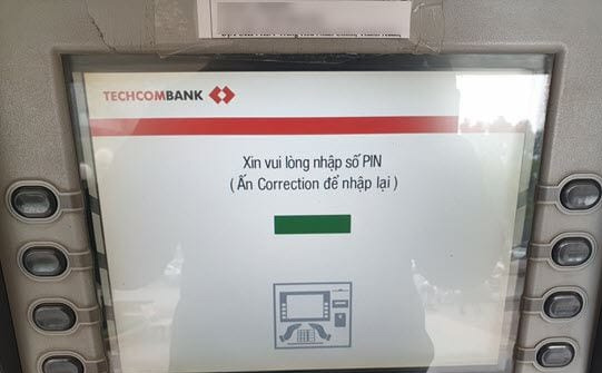 Instructions on how to withdraw money via ATM card Picture 2