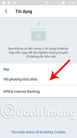 Instructions on recharge into Grabpay Picture 3