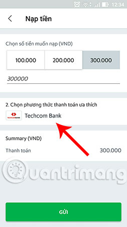 Instructions on recharge into Grabpay Picture 7