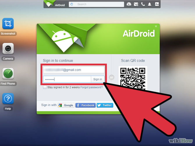 Instructions to access your Android phone on the computer Picture 6