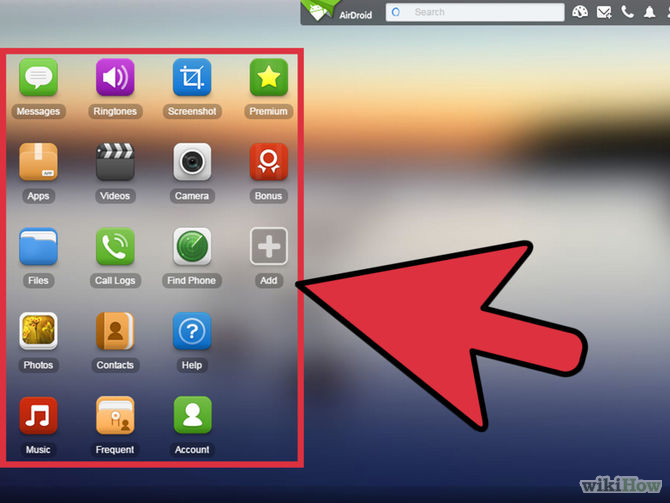 Instructions to access your Android phone on the computer Picture 7