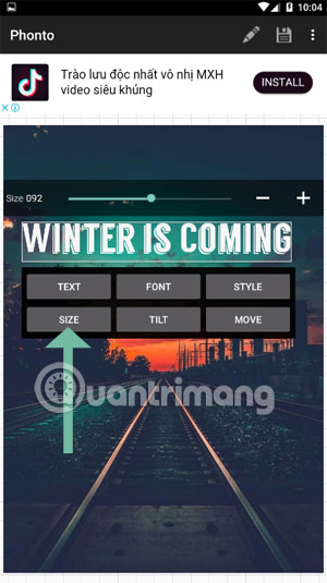 Instructions to add text to photos on Android phones Picture 10