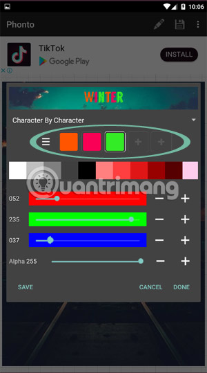 Instructions to add text to photos on Android phones Picture 13