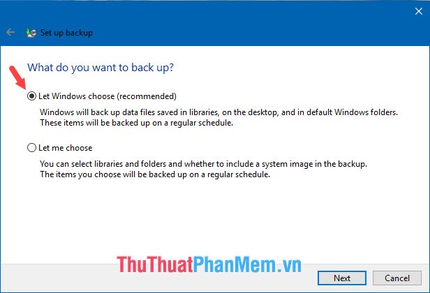 Instructions to Backup and Restore Windows 10 Picture 6