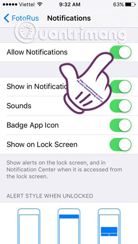 Instructions to block ads on iPhone, iPad Picture 15