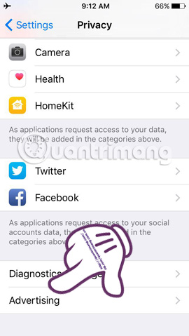 Instructions to block ads on iPhone, iPad Picture 9