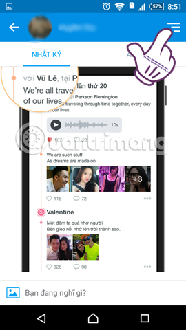 Instructions to block friends from viewing logs on Zalo Picture 3